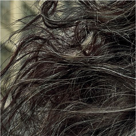 Big Reveal Helmet Head Close Up of hair