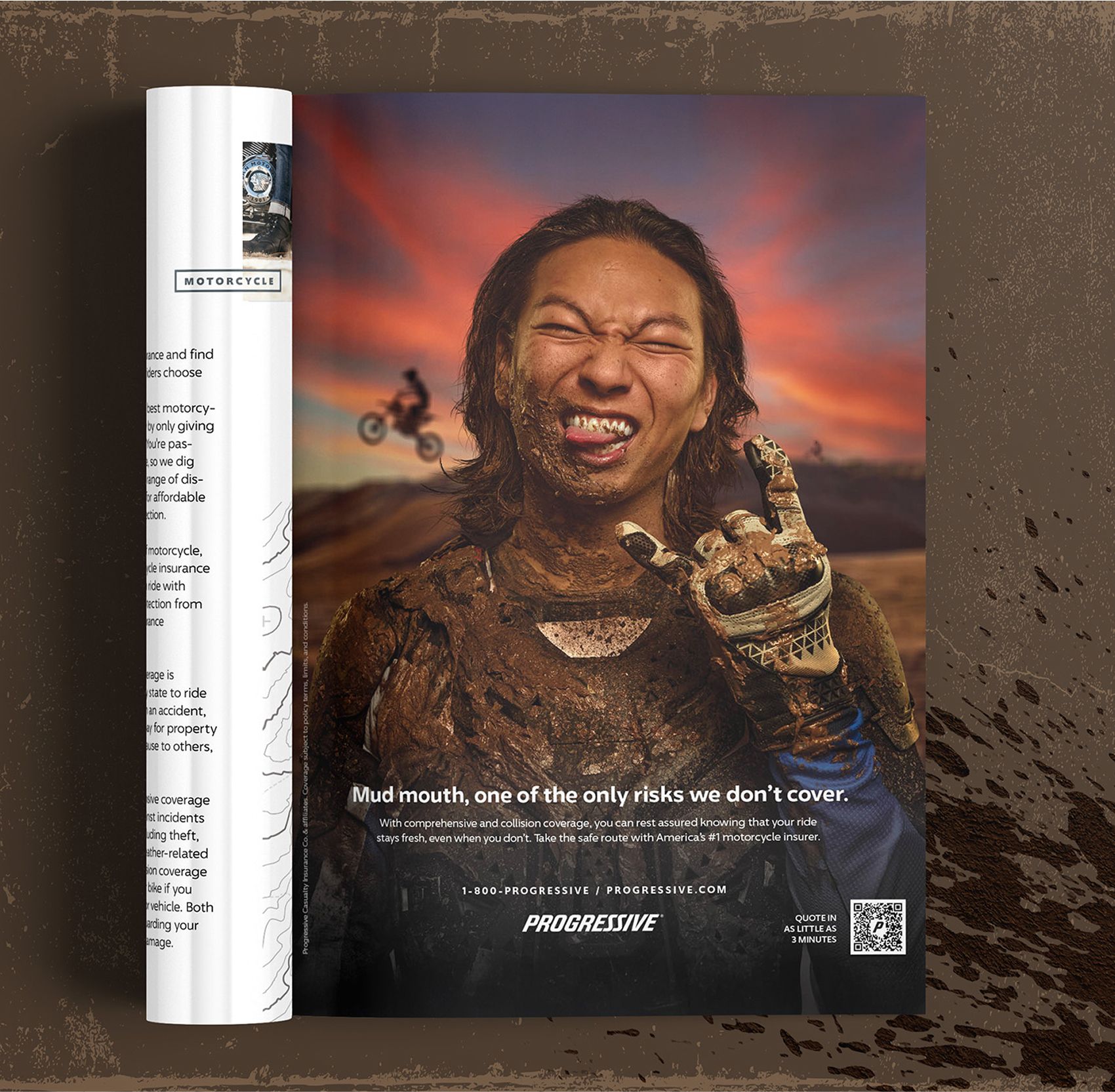 Big Reveal Mud Mouth Magazine Ad