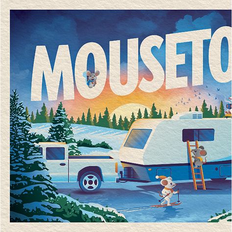 Travel trailer RV ad closeup Mousetown MD