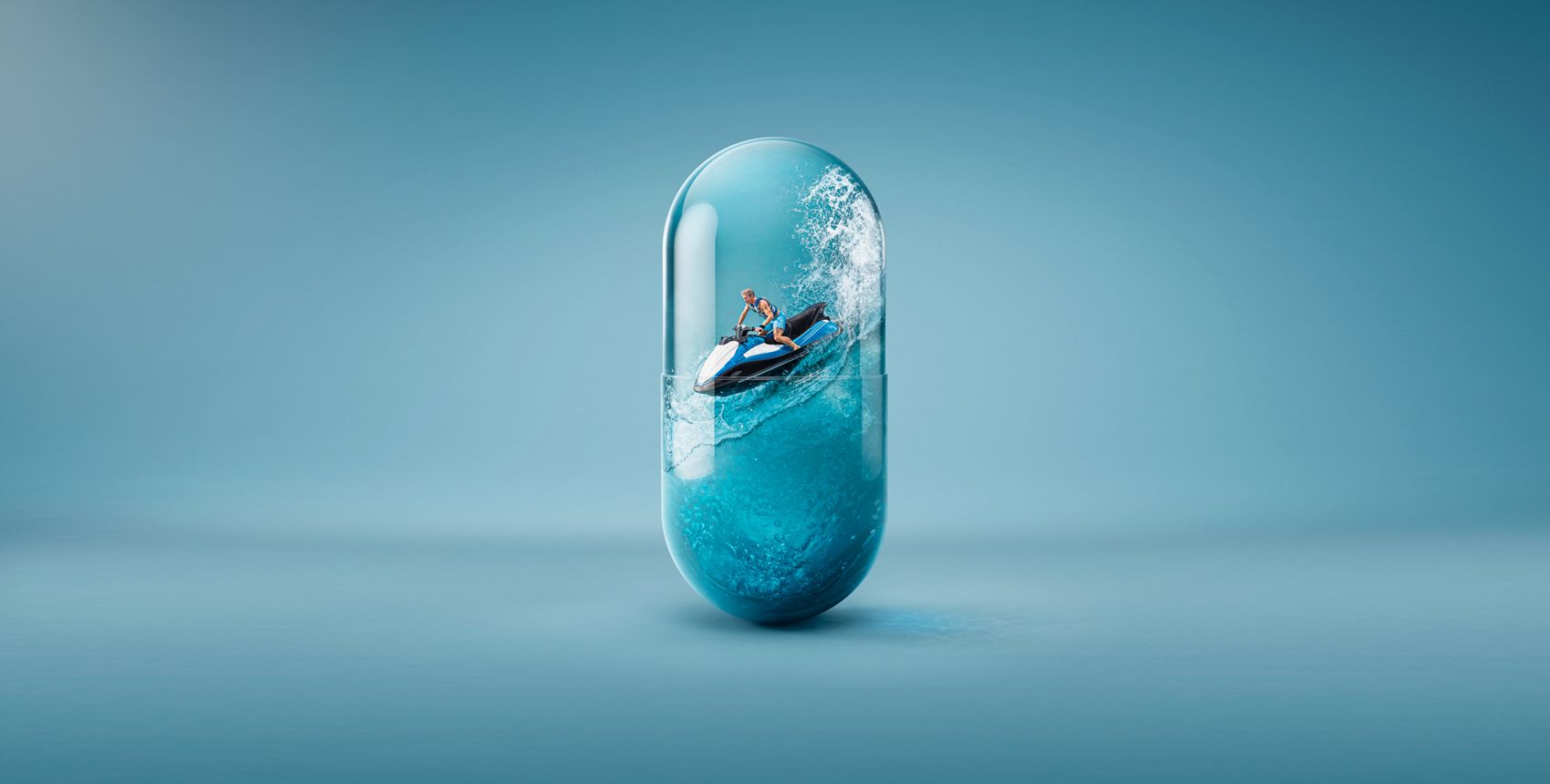 Vitamin Sea Jet Ski print ad banner image