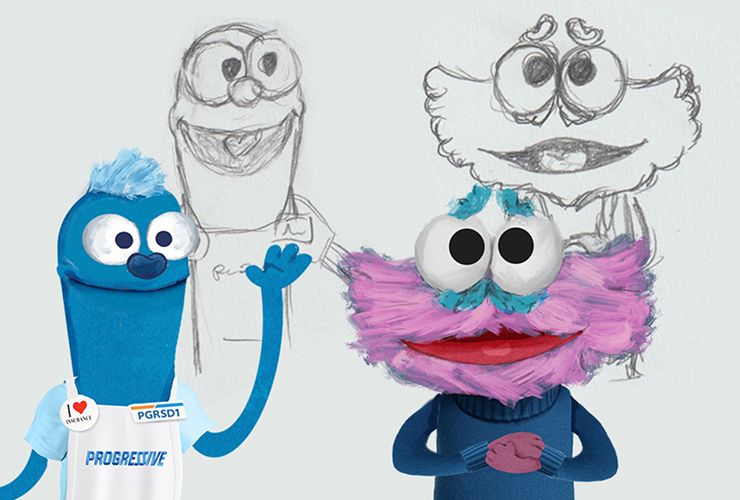 higher fidelity puppet sketches with color